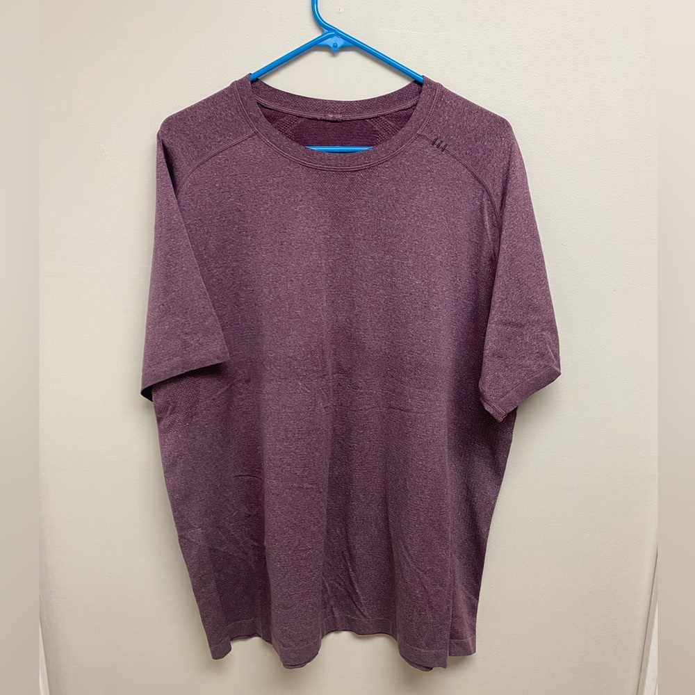 Xxl Deep Ruby Lululemon Metal Vent Tech T Shirt